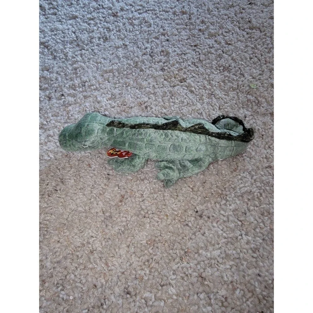 Ty Beanie Babies Swampy The Alligator Soft Plush Toy 12” Tag 2000